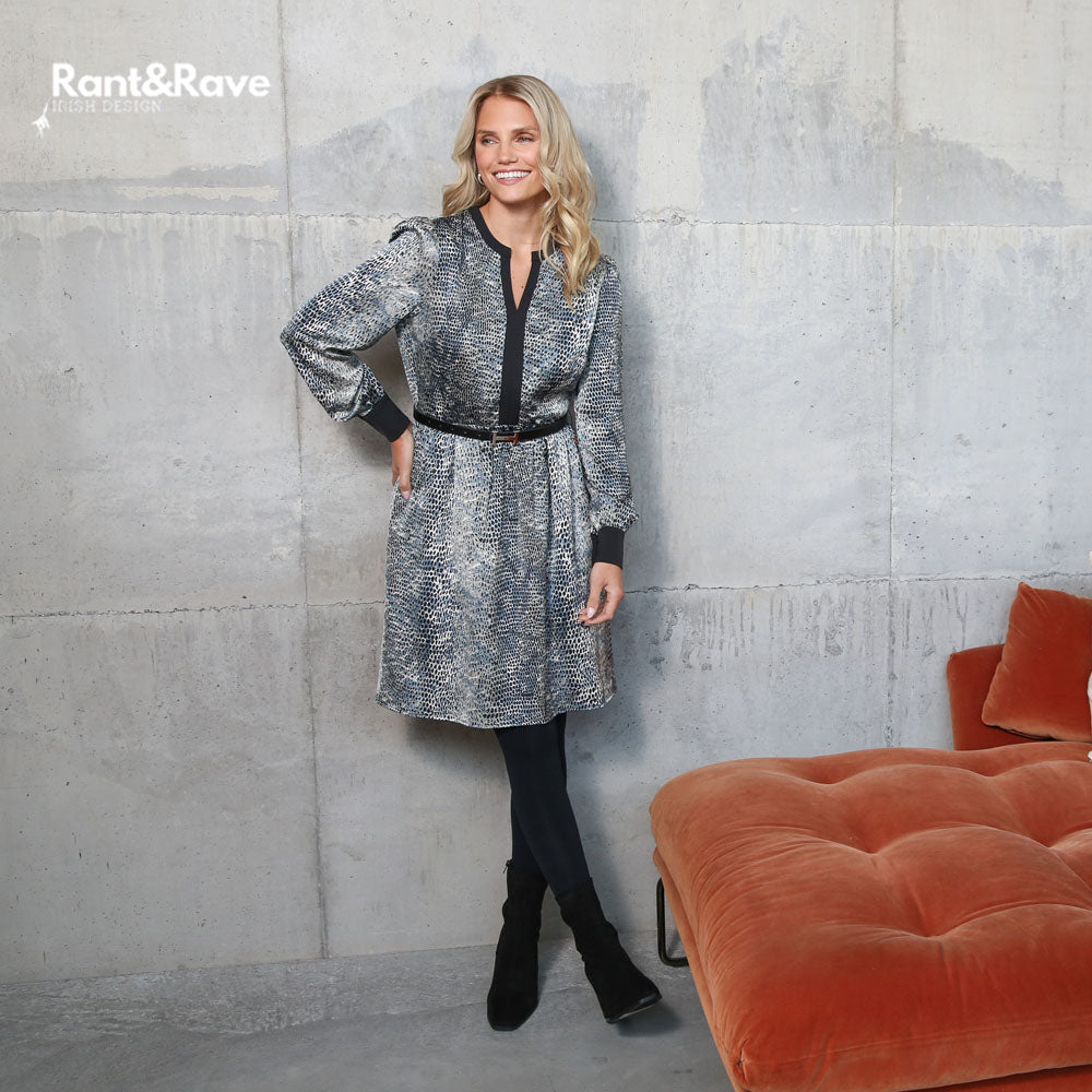 Rant & Rave Rosalynn Dress Blue