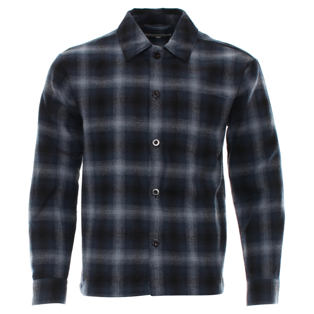 Kenrow Ross Overshirt Blue Check
