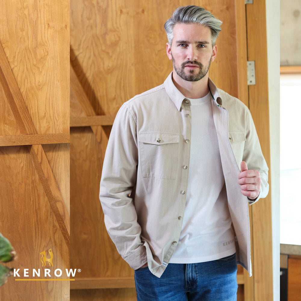 Kenrow Rowan Overshirt Stone