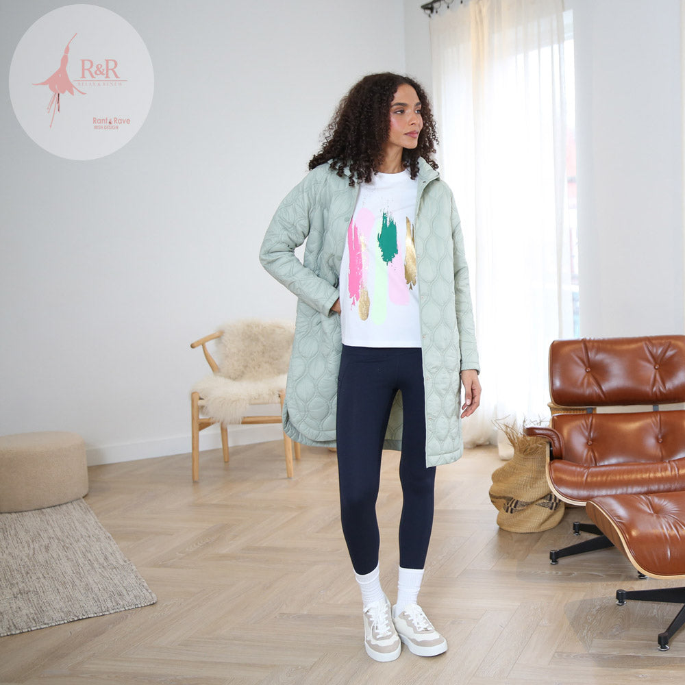 Relax & Renew Sabrina Coat Sage