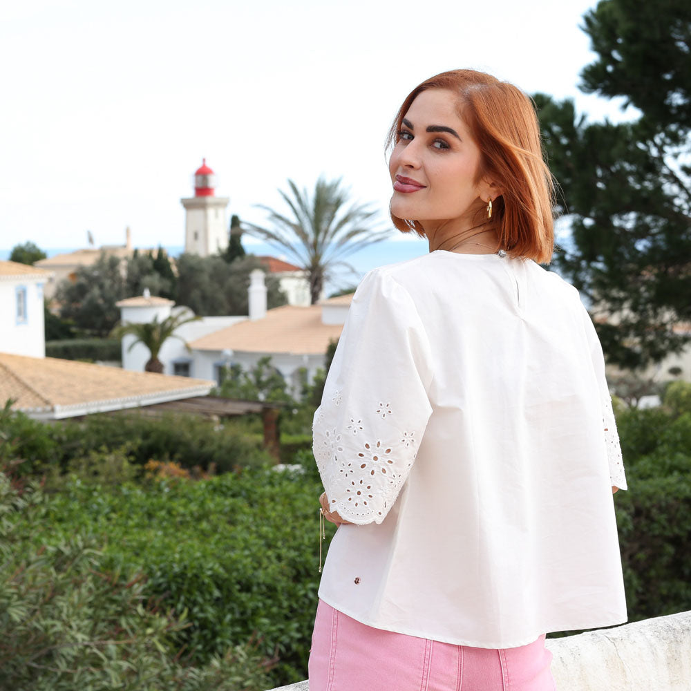 Rant and Rave Sutton Top White