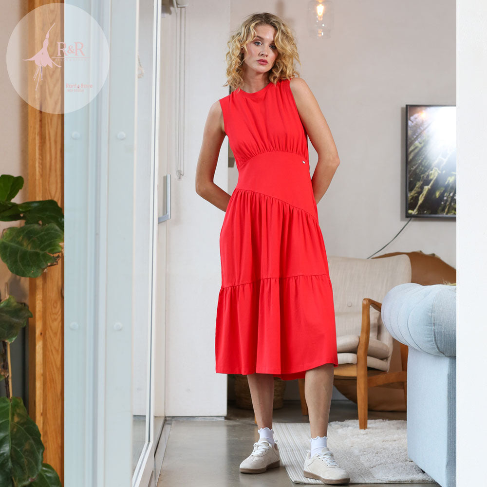 Relax & Renew Sarah Dress Tomato