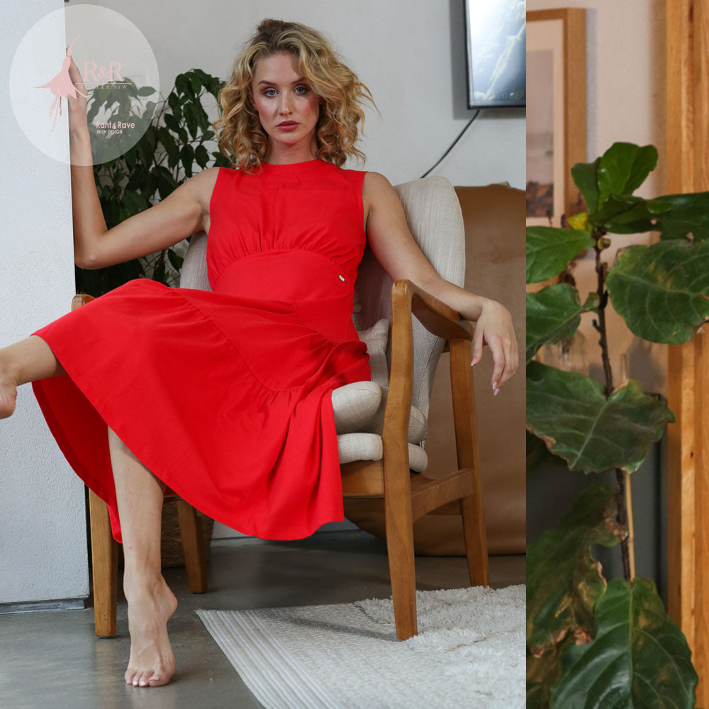 Relax & Renew Sarah Dress Tomato