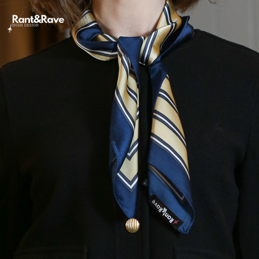 Rant and Rave Silvia Scarf Navy