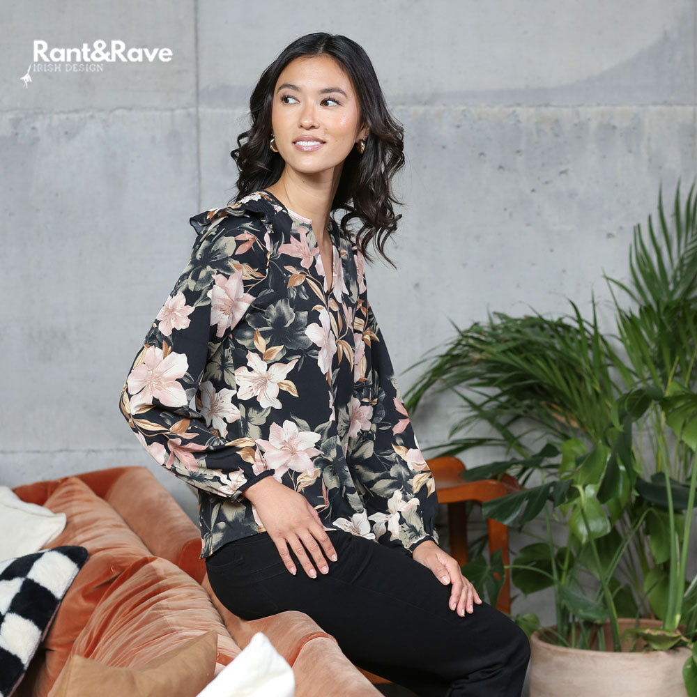 Rant & Rave Taya Top Black