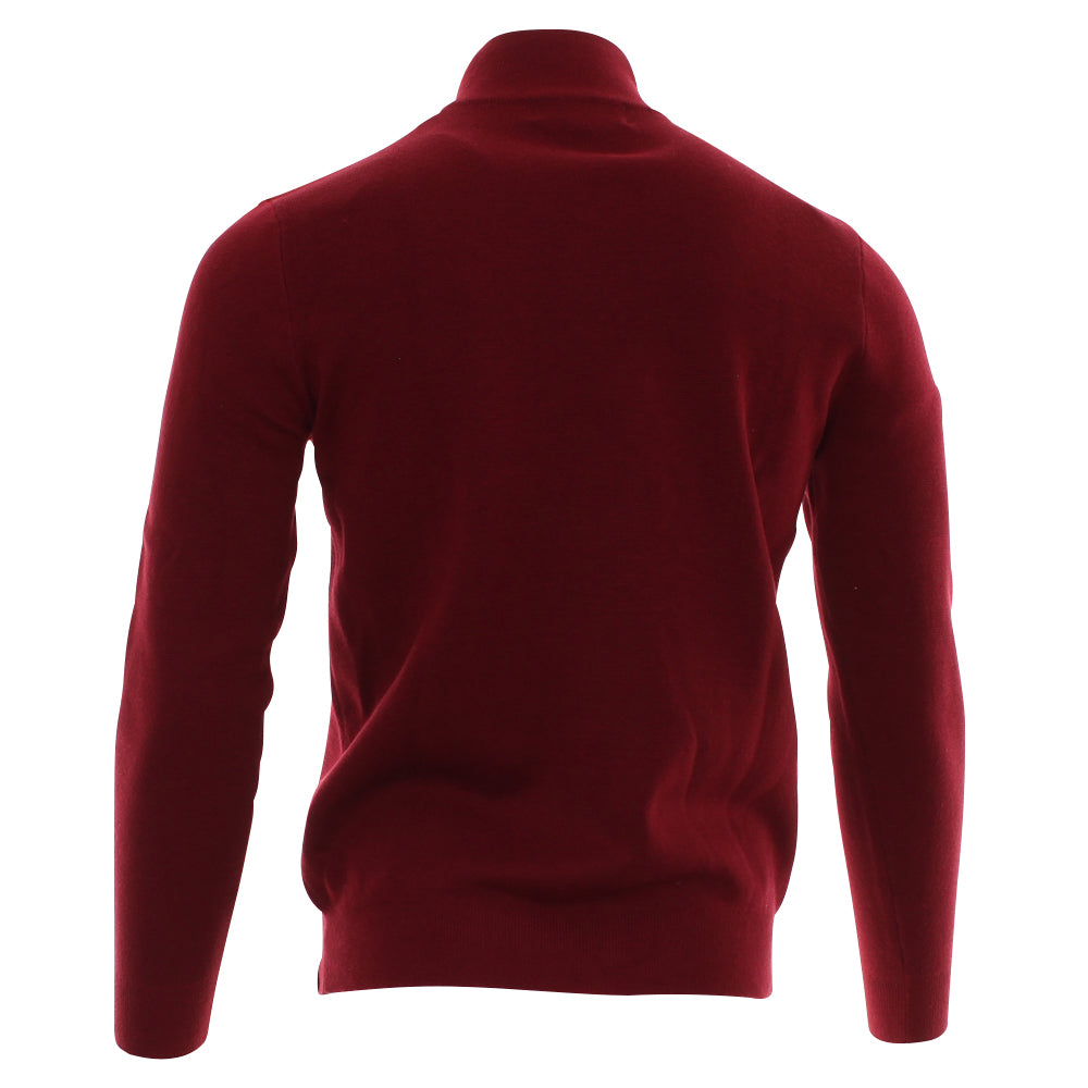 Kenrow Ultan Half Zip Knit Ruby