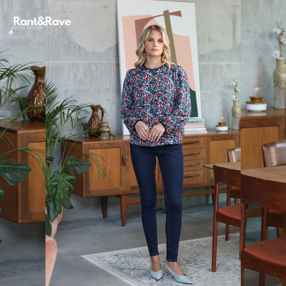 Rant & Rave Ursla Skinny Tt Jean Dark Indigo