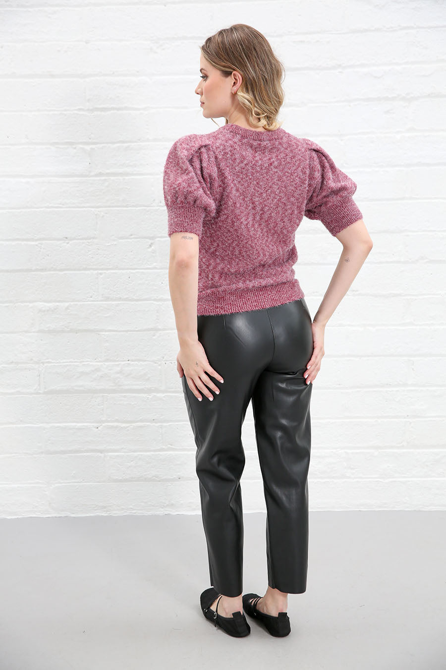 Rant and Rave Victoria Knit Top Pink