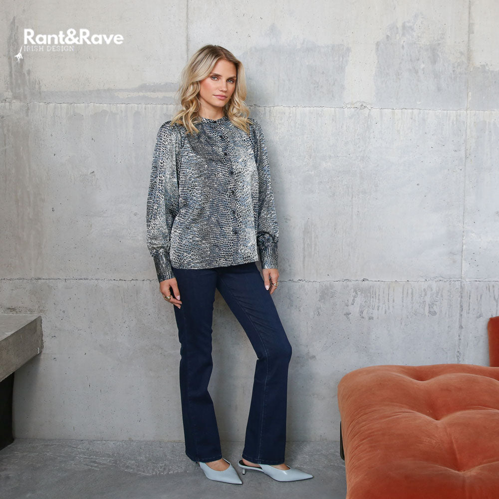 Rant & Rave Wendy Bootcut Tummy Tuck Jean Mid Indigo
