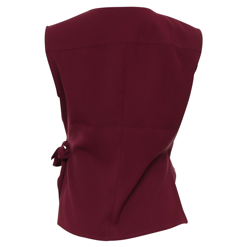Rant & Rave Zabrina Waistcoat Cranberry