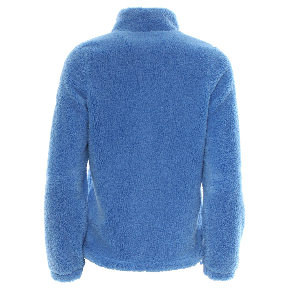 Relax & Renew Zahra Teddy Bomber Cornflour Blue