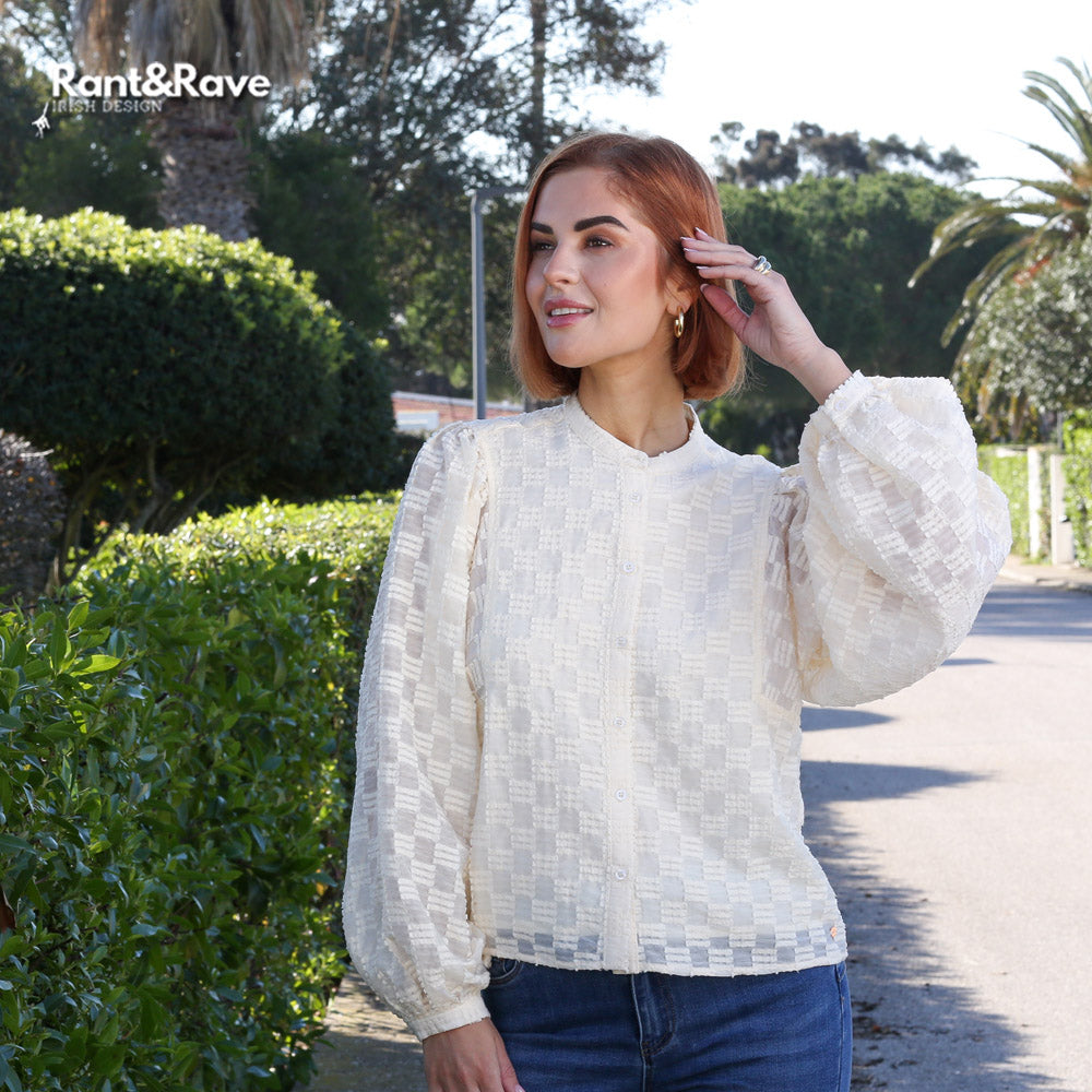 Rant and Rave Zuri Blouse Cream