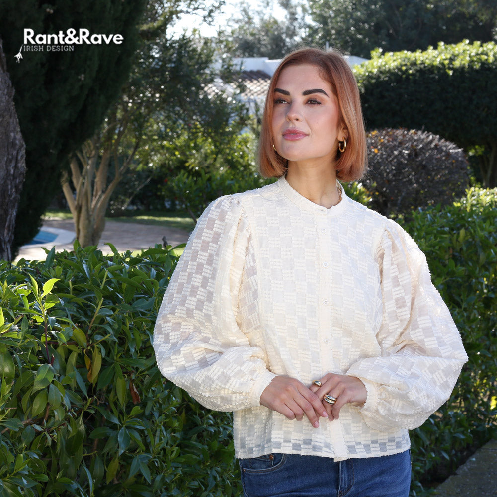 Rant and Rave Zuri Blouse Cream