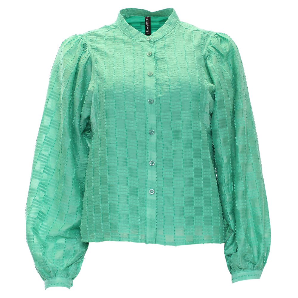 Rant and Rave Zuri Blouse Green