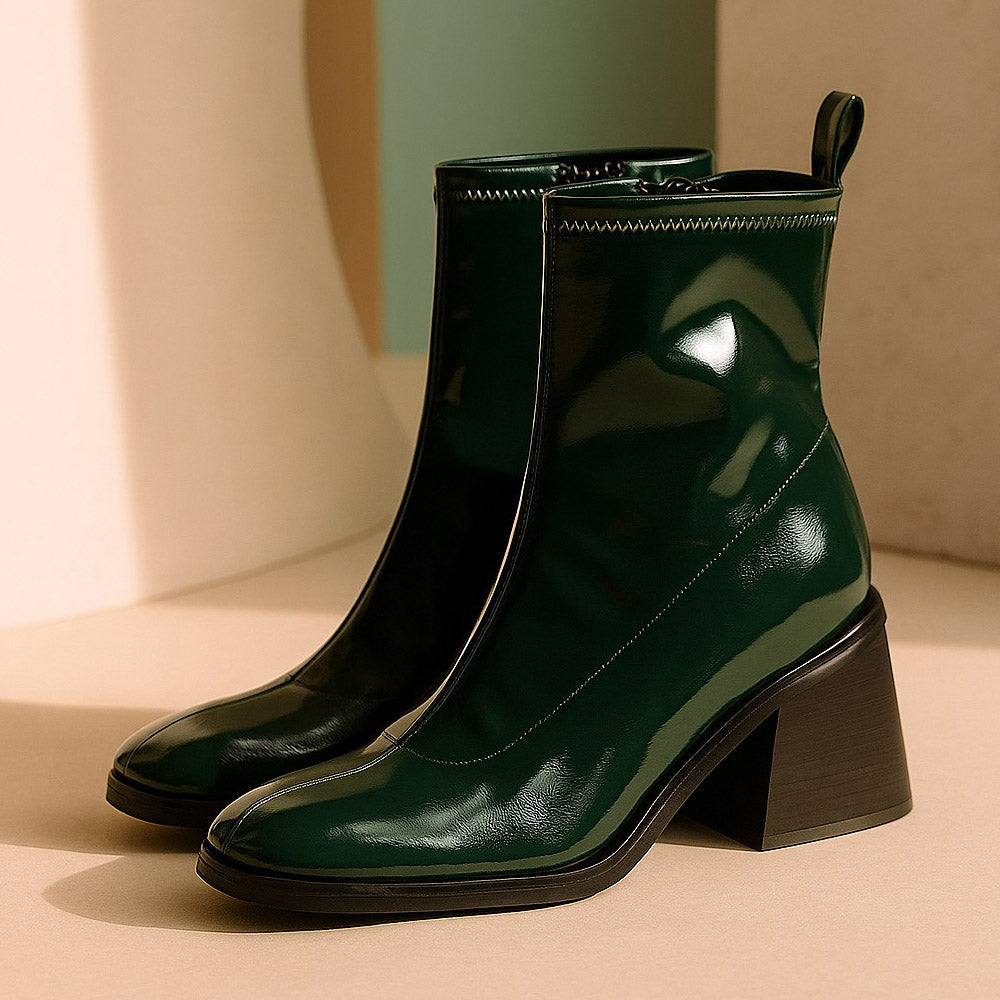 & Marina Boot Dark Green