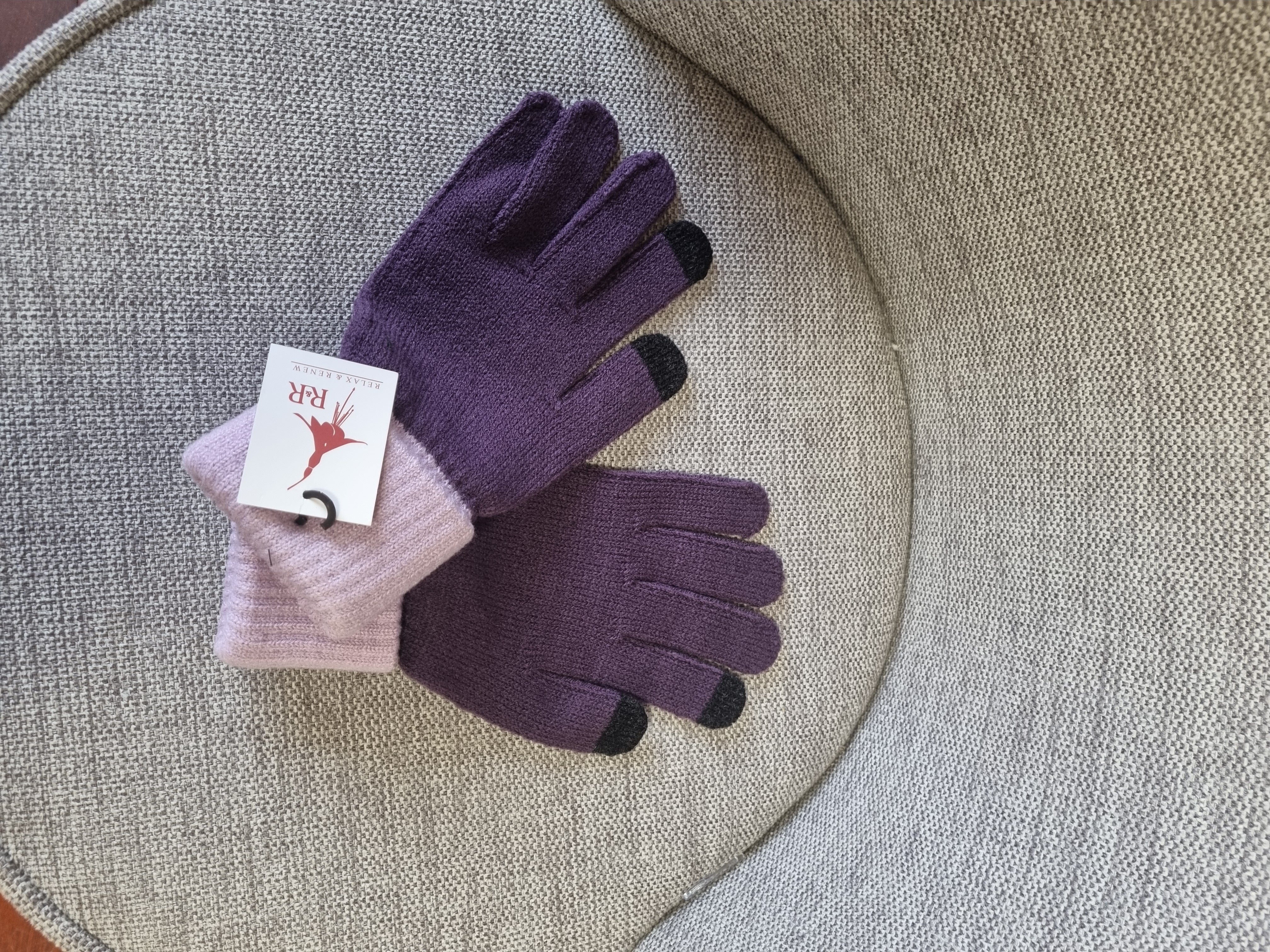 Relax & Renew Linda Gloves Purple