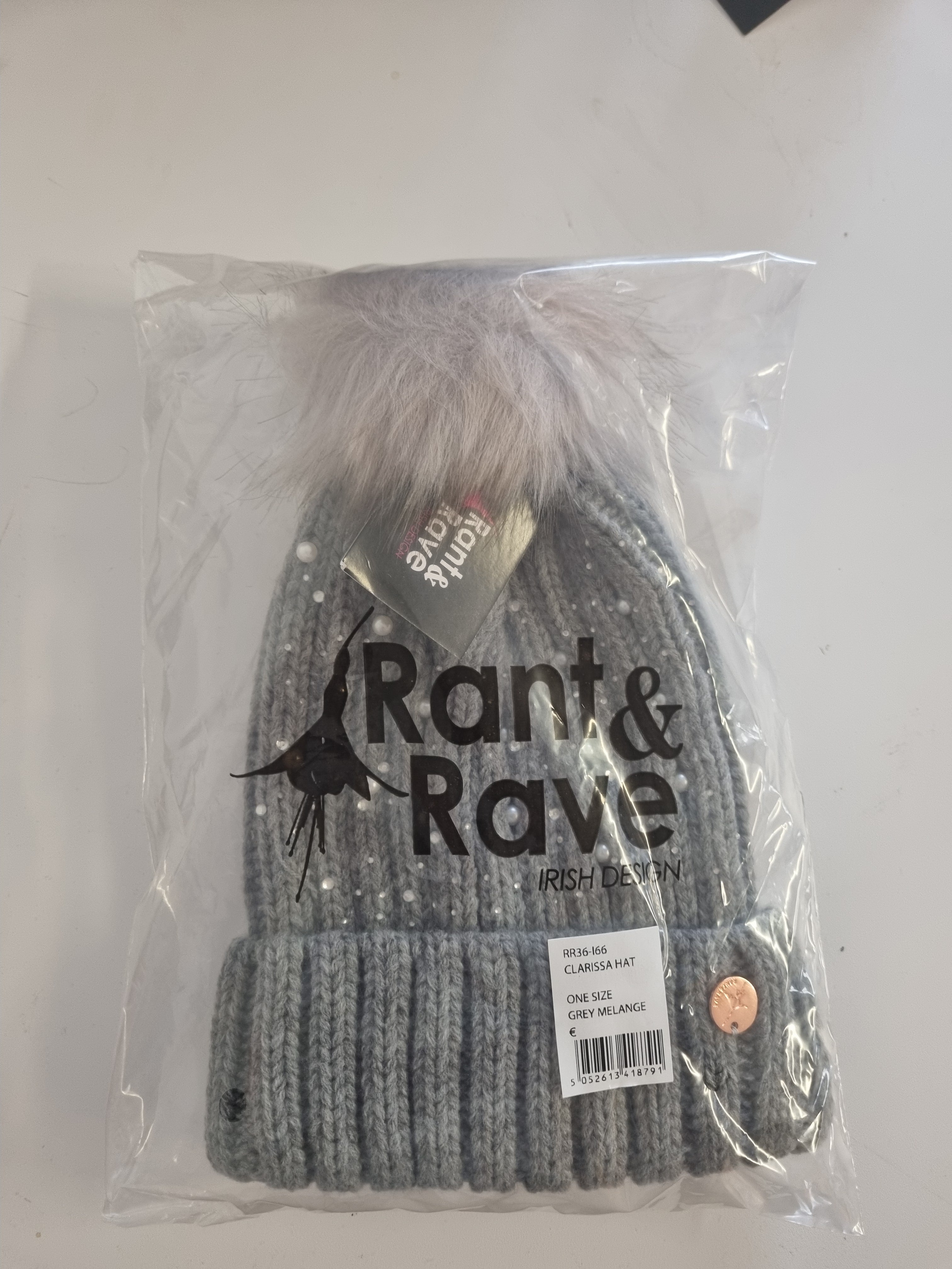 Rant & Rave Mabel Hat Grey